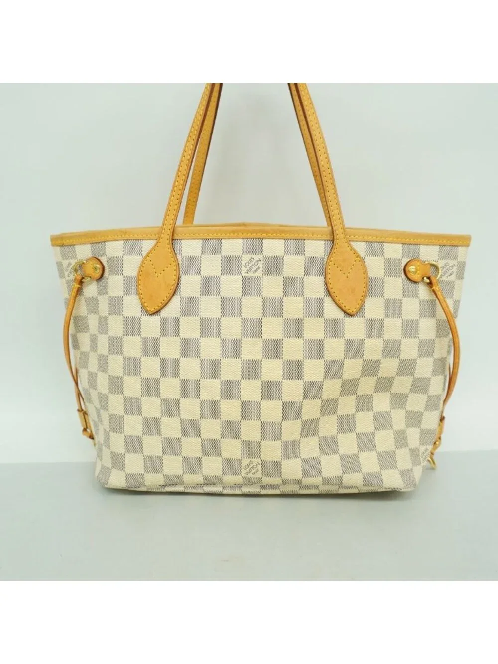 Louis Vuitton Tote Damier Azur Neverfull PM White